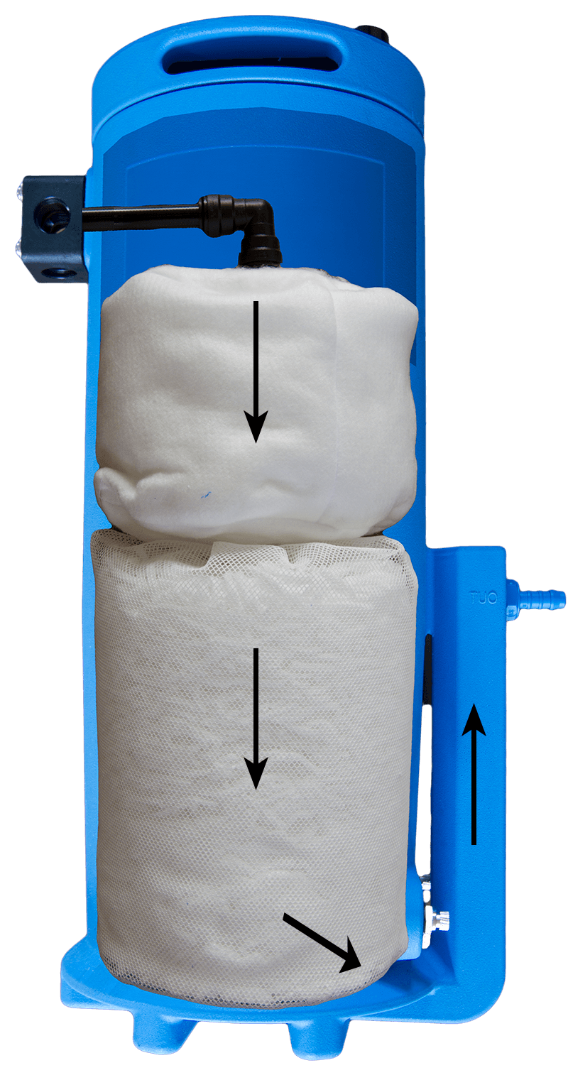 Separator cutaway diagram