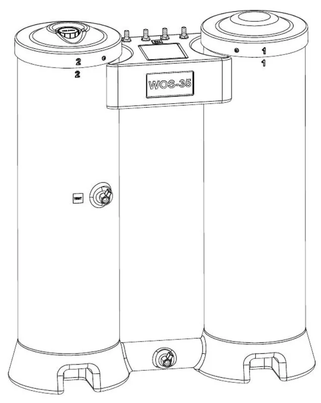 Omega WOS 35 oil/water separator